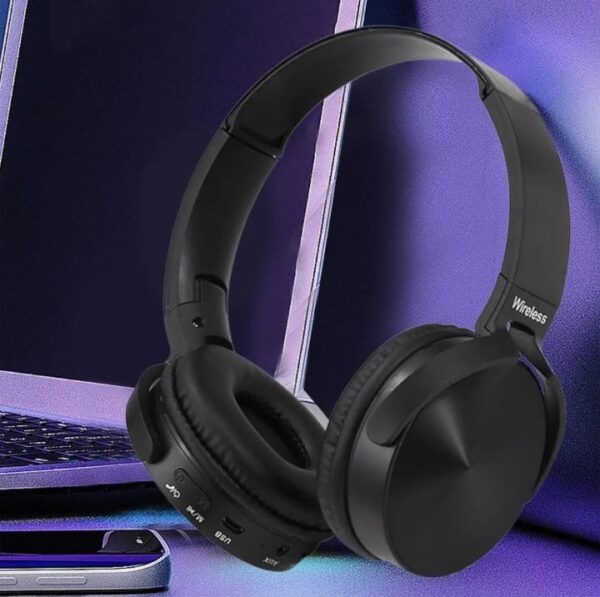 Foldable Stereo Sound Bluetooth Wireless On-ear Headset